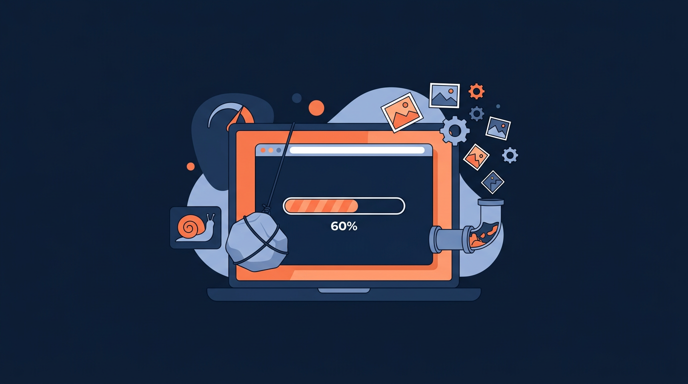 Warum Ihre Firmenwebsite 2026 langsam ist: die 11 echten Ursachen (und wie Sie jede davon beheben)