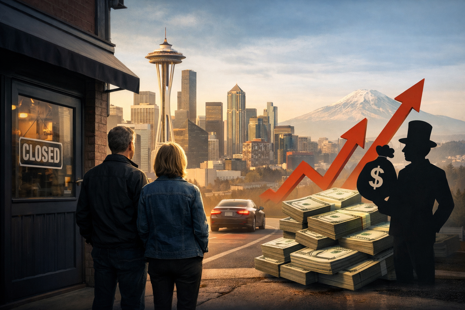 Washingtoner Geschäftsinhaber fürchten sozialistische ‚Millionärssteuer‘ treibt Unternehmen aus dem Bundesstaat