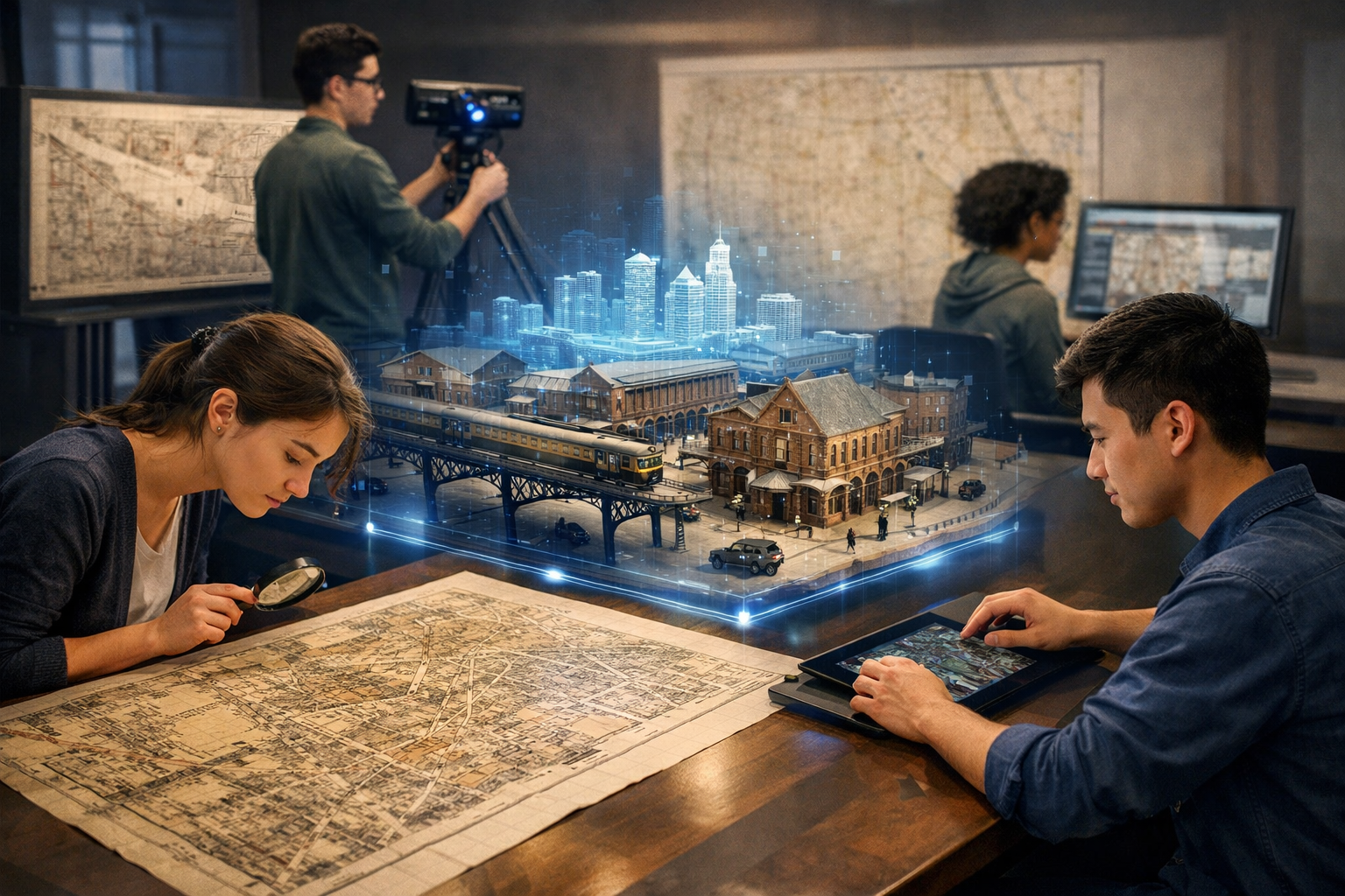 Estudiantes de la Universidad de Chicago impulsan la historia de vecindarios con mapas históricos y tecnología de vanguardia