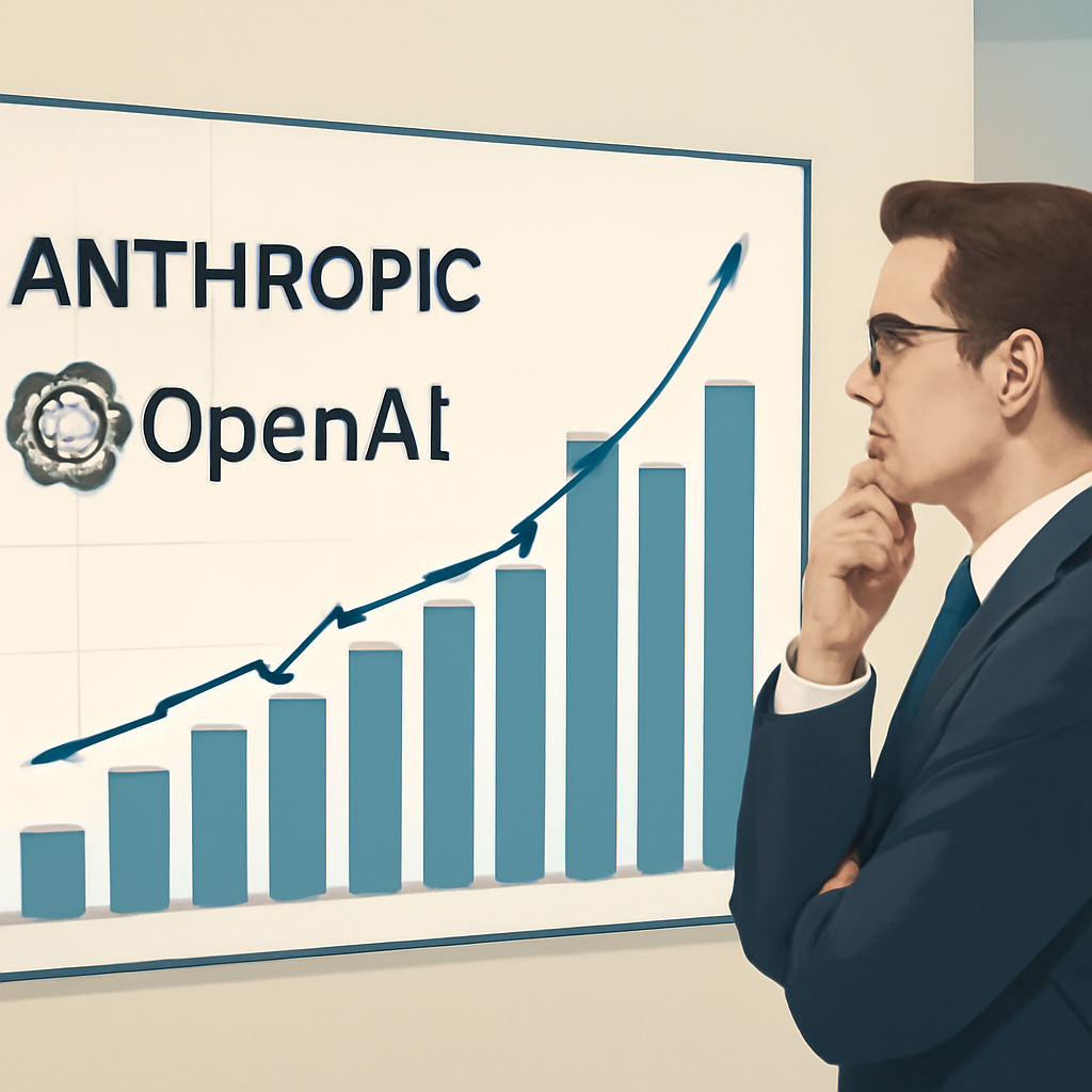 Anthropic rückt auf dem US-Markt für KI-Geschäftsanwendungen näher an OpenAI heran